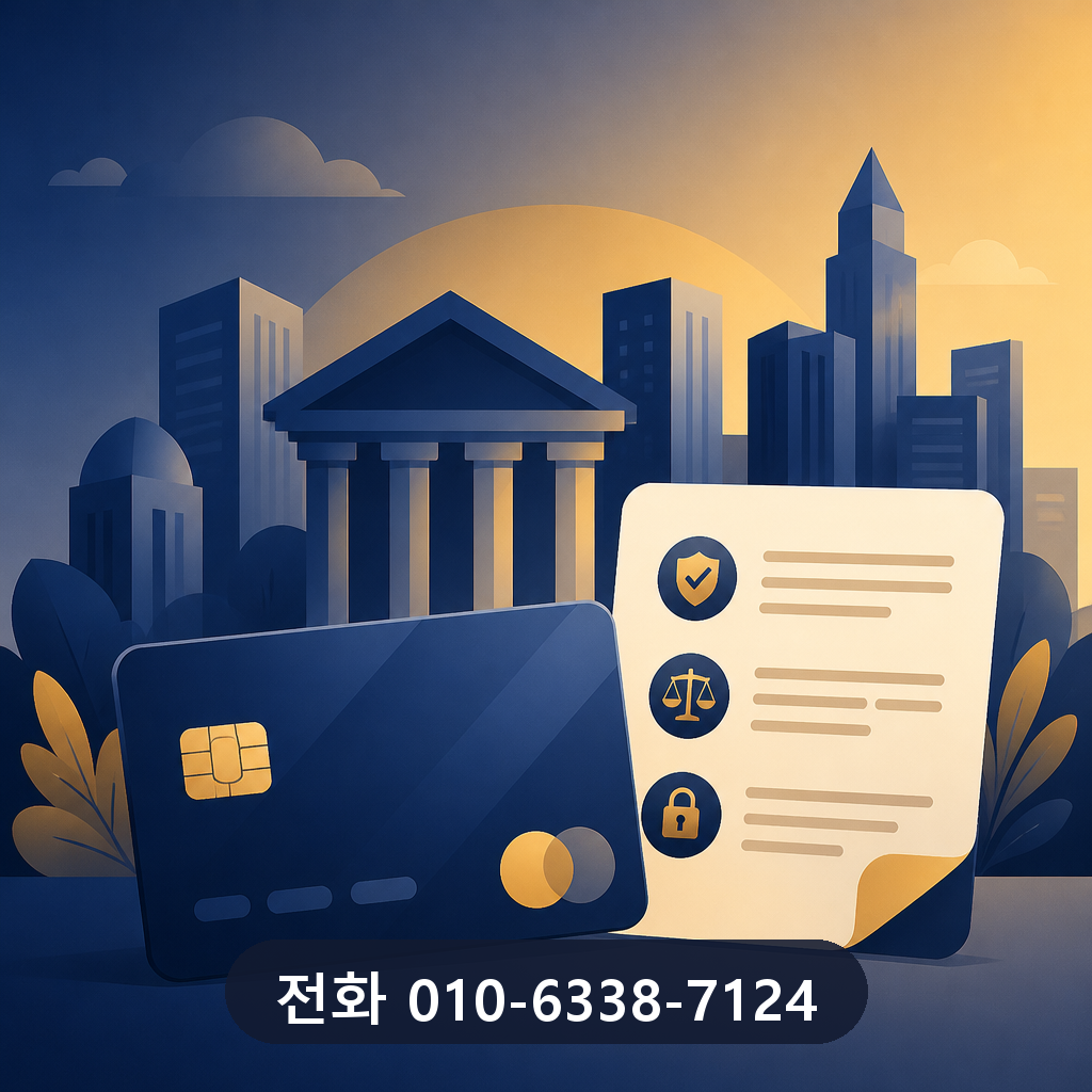 신용카드 잔여 현금화 카드사 약관 확인 이미지